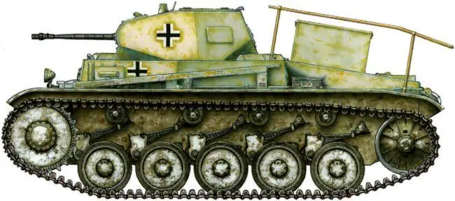 Машина передовых артиллерийских наблюдателей Panzerbeobachtungswagen II 75й - фото 157