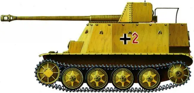 Истребитель танков SdKfz132 Marder II Моторизованная дивизия Великая - фото 160