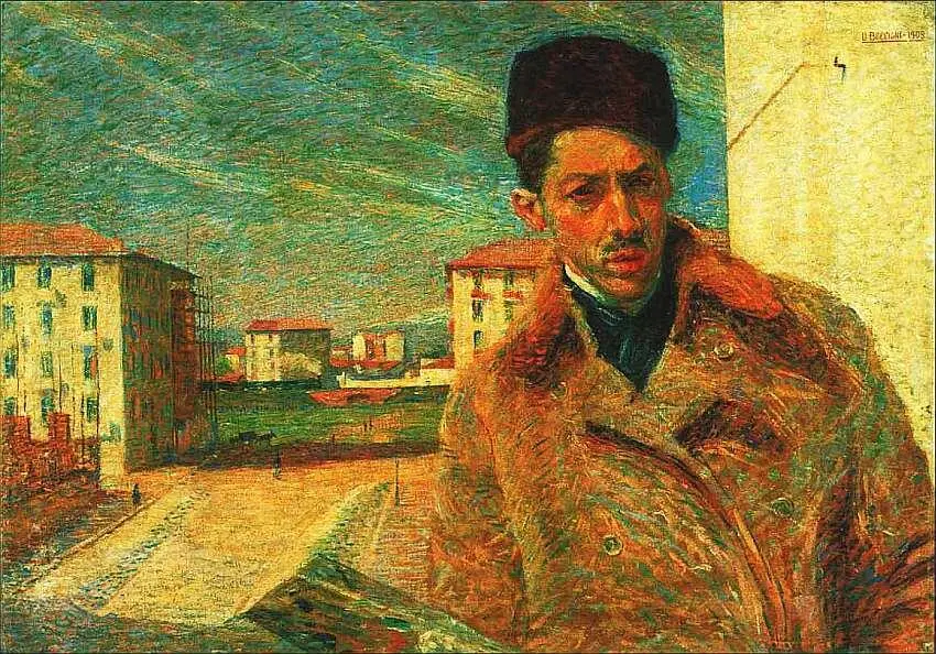 Умберто Боччони 18821916 Автопортрет 1908 Холст масло 70x100 Об - фото 79