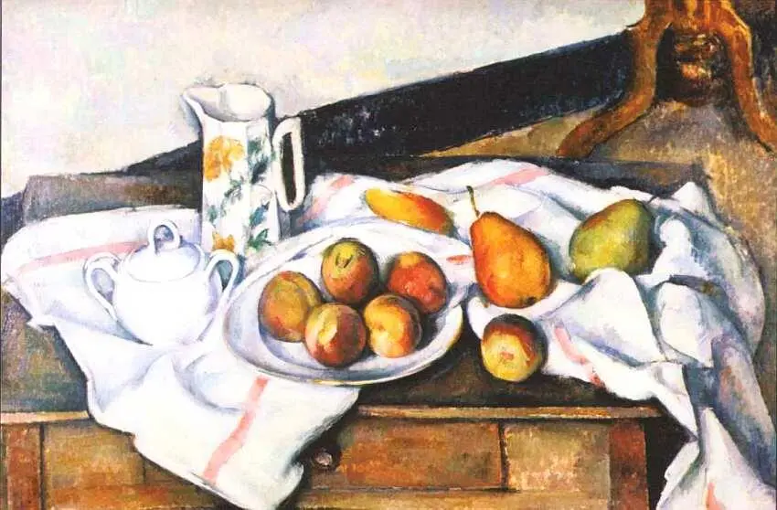 Поль Сезанн 18391906 Персики и груши 1895 Холст масло 61x90 Установка на - фото 62