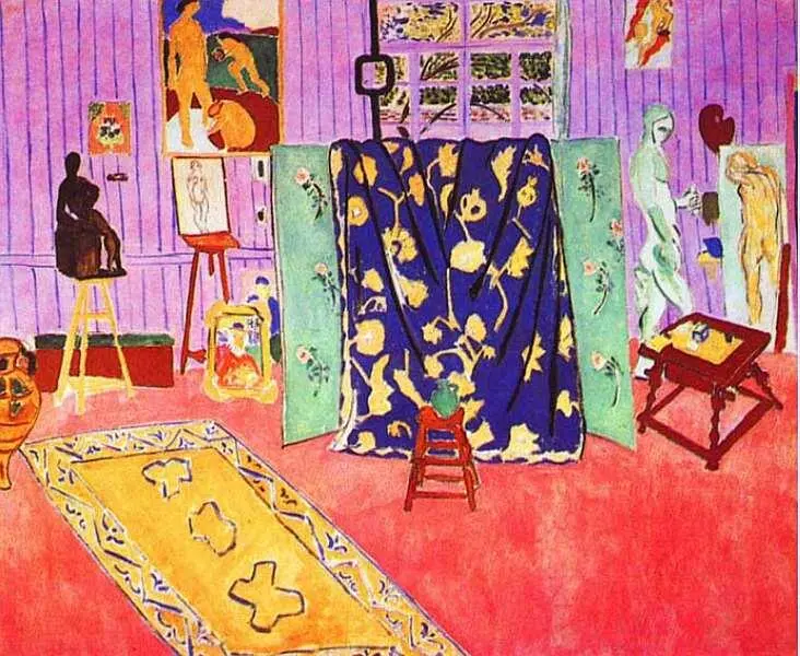 Анри Матисс 18691954 Мастерская художника 1911 Холст масло 180x221 - фото 67