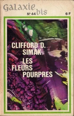 Clifford Simak Les fleurs pourpres обложка книги