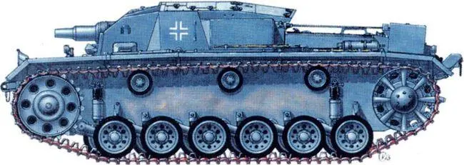 Немецкое 75мм штурмовое орудие Stug III из 244го самоходного дивизиона 6й - фото 64