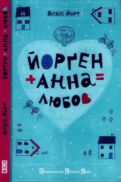 Віґдіс Йорт Йорґен + Анна = любов обложка книги