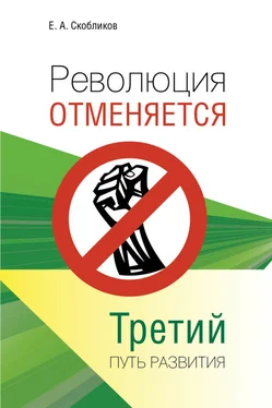 Евгений Скобликов Революция отменяется. Третий путь развития обложка книги