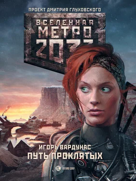 Игорь Вардунас Метро 2033: Путь проклятых обложка книги