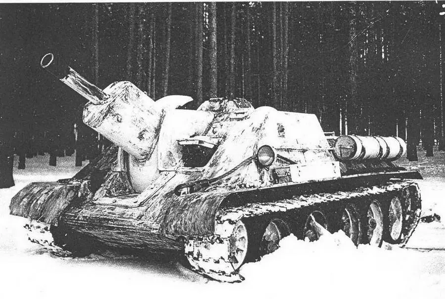 СУ122 во время стрельб на заводском полигоне 1943 год После заводских - фото 5