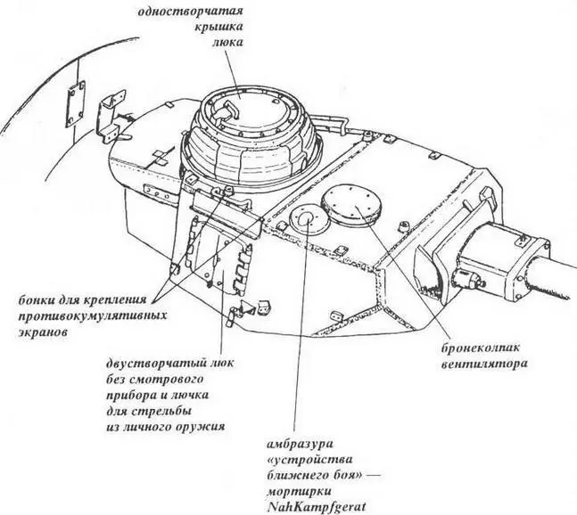 Характерные особенности башни танка PzIV AusfJ ПРОИЗВОДСТВО ТАНКОВ Panzer - фото 27