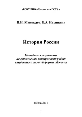 Евгения Ивушкина История России обложка книги