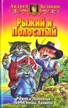 Андрей Белянин Возвращение Рыжего и Полосатого обложка книги