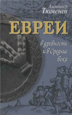 Александр Тюменев Евреи в древности и в Средние века обложка книги