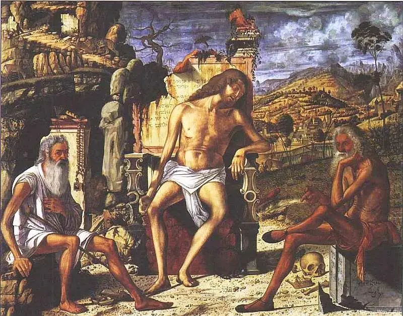 Витторе Карпаччо 1460146615251526 Размышление о страстях Христа До 1510 - фото 21