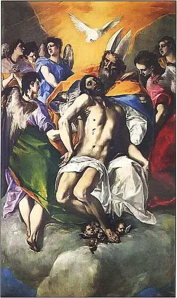 Эль Греко 15411614 Троица 15771579 Холст масло 300х179 Художник - фото 25
