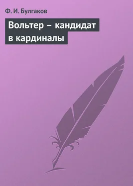 Федор Булгаков Вольтер – кандидат в кардиналы обложка книги