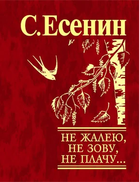 Сергей Есенин Не жалею, не зову, не плачу… обложка книги