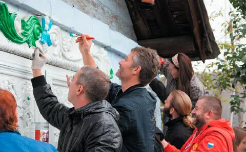 Реставрация дома кузнеца Кириллова в деревне Кунара Расписной с резными - фото 13