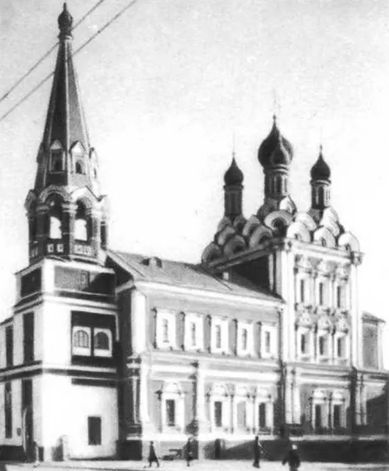Церковь Николы на Болвановке О Старцев 17021712 Крутицкий терем О - фото 22