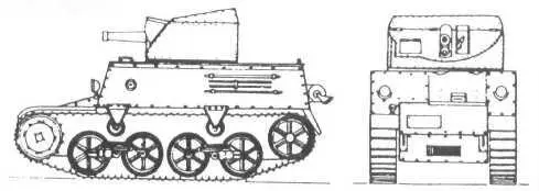 Т 13 Type II ТАКТИКОТЕХНИЧЕСКИЕ ХАРАКТЕРИСТИКИ САУ Т13 Туре I БОЕВАЯ МАССА - фото 15