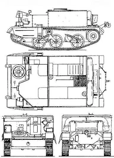 Universal Carrier Mk I Bren Carrier Mk I Universal Carrier T16 Windsor - фото 1