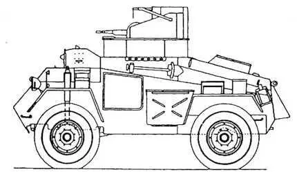 Humber Mk IAA Бронеавтомобили Хамбер различных модификаций использовались на - фото 16
