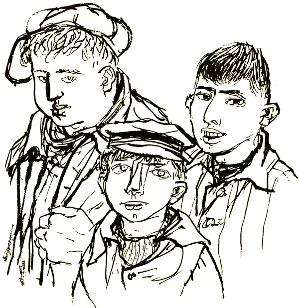 So kamen die vier in die Schkid Wie es in der Familie Tradition war mußte - фото 30