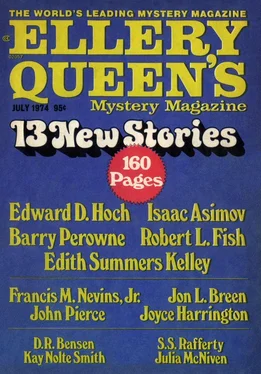 Isaac Asimov Ellery Queen’s Mystery Magazine, Vol. 64, No. 1. Whole No. 368, July 1974 обложка книги