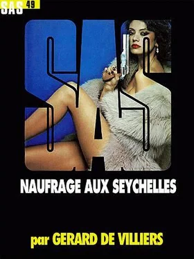 Gérard de Villiers Naufrage aux Seychelles обложка книги