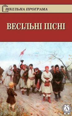 Народное творчесто Весільні пісні обложка книги