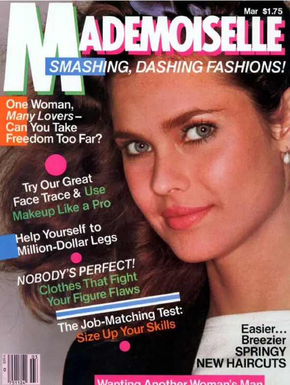 Рис 20 Обложка мартовского номера журнала Mademoiselle 1981 г Частично мы - фото 21
