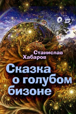 Станислав Хабаров Сказка о голубом бизоне обложка книги