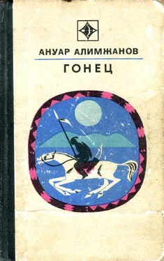 Ануар Алимжанов Гонец обложка книги