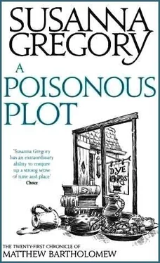 Susanna GREGORY A Poisonous Plot обложка книги