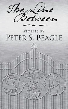 Peter Beagle The Line Between обложка книги