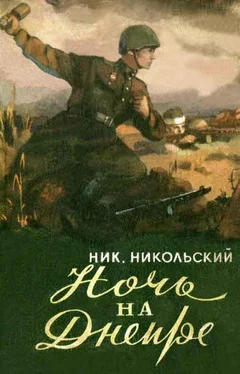 Николай Никольский НОЧЬ НА ДНЕПРЕ обложка книги