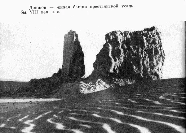 Донжон жилая башня крестьянской усадьбы VIII век н э Колечко Сергею - фото 25