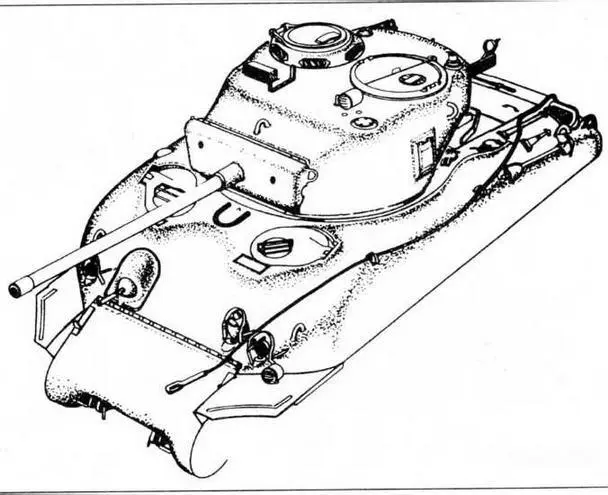 M4A176W Первые 100 танков M4A176W сошли со сборочной линии фирмы Pressed - фото 13
