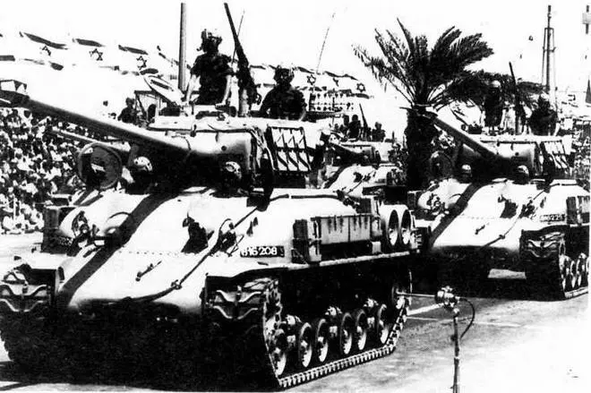Модернизированные танки M51HV Isherman Израиль 1965 год Сравнительные - фото 61