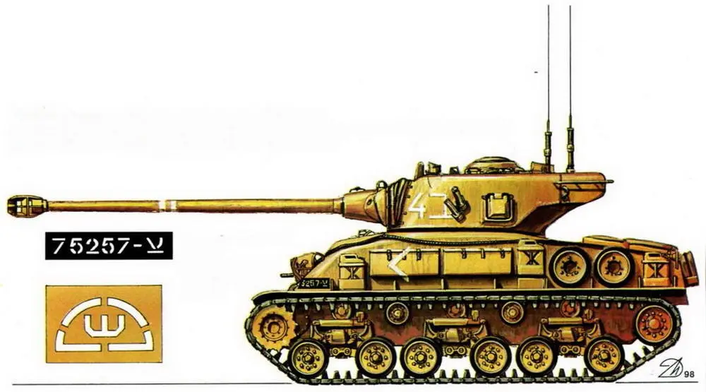 M51HV Танковая бригада полковника МЗиппори дивизионная тактическая группа - фото 76
