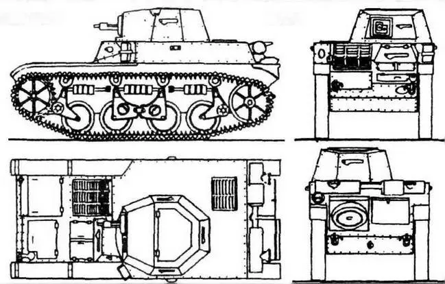 AMR 35ZT К сентябрю 1939 года в войсках находилось 129 AMR 35 и 10 AMR 35ZT2 и - фото 3