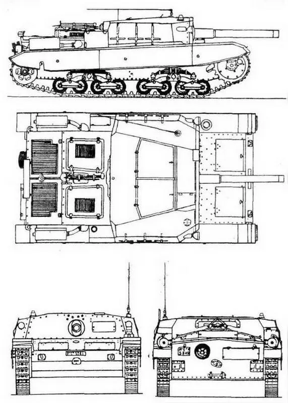 Da 10525 Da 7546 ТАКТИКОТЕХНИЧЕСКИЕ ХАРАКТЕРИСТИКИ САУ Semovente Da - фото 43