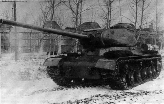 Вверху опытный танк ИС3 объект 244 внизу танк ИС5 объект 248 - фото 19