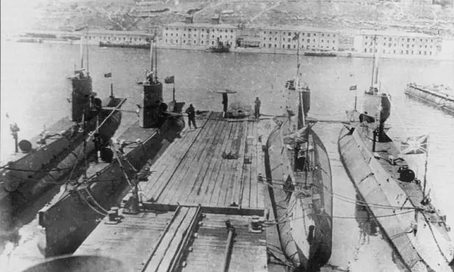 Подводные лодки тип АГ в Севастополе Начало 1930х годов Потери - фото 589