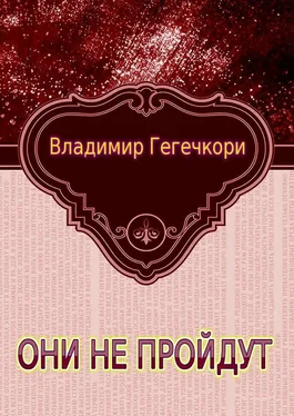 Владимир Гегечкори Они не пройдут (1-2) обложка книги