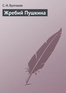 Сергей Булгаков Жребий Пушкина обложка книги