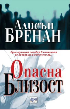 Алисън Бренан Опасна близост обложка книги