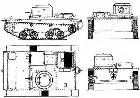 Т38 ТАКТИКОТЕХНИЧЕСКИЕ ХАРАКТЕРИСТИКИ ТАНКА Т38 БОЕВАЯ МАССА т 33 - фото 13