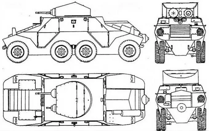 ADGZ ТАКТИКОТЕХНИЧЕСКИЕ ХАРАКТЕРИСТИКИ БРОНЕАВТОМОБИЛЯ ADGZ БОЕВАЯ МАССА т - фото 16