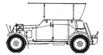 Kfz 14 ТАКТИКОТЕХНИЧЕСКИЕ ХАРАКТЕРИСТИКИ БРОНЕАВТОМОБИЛЯ Kfz13 БОЕВАЯ - фото 2