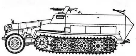 SdKfz2512 AusfC SdKfz2513 AusfA SdKfz2517 AusfC - фото 25