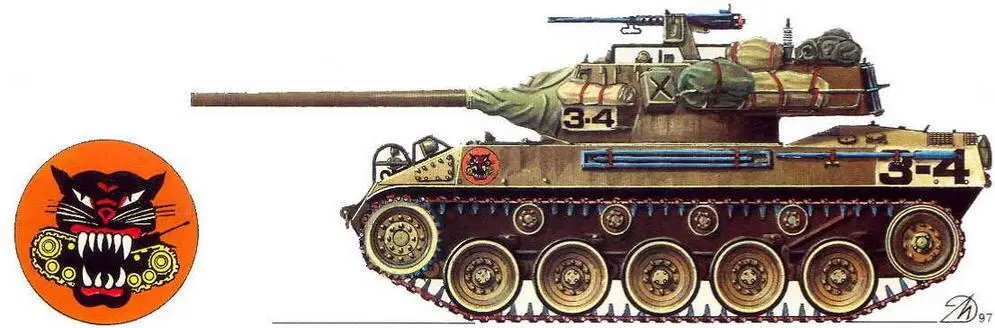 Самоходная пушка М18 701й противотанковый батальон 701st Tank Destroyer - фото 73